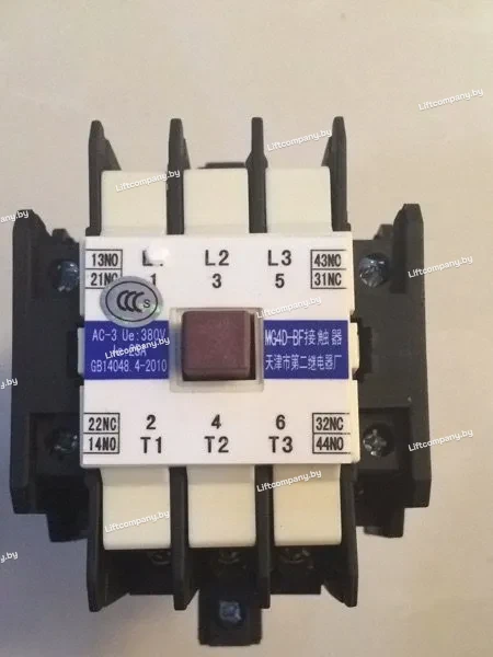 Контактор MG4D-BF (2НО+2НЗ, АС3, Ue:380V, Ie:25A, питание катушки АС110V)